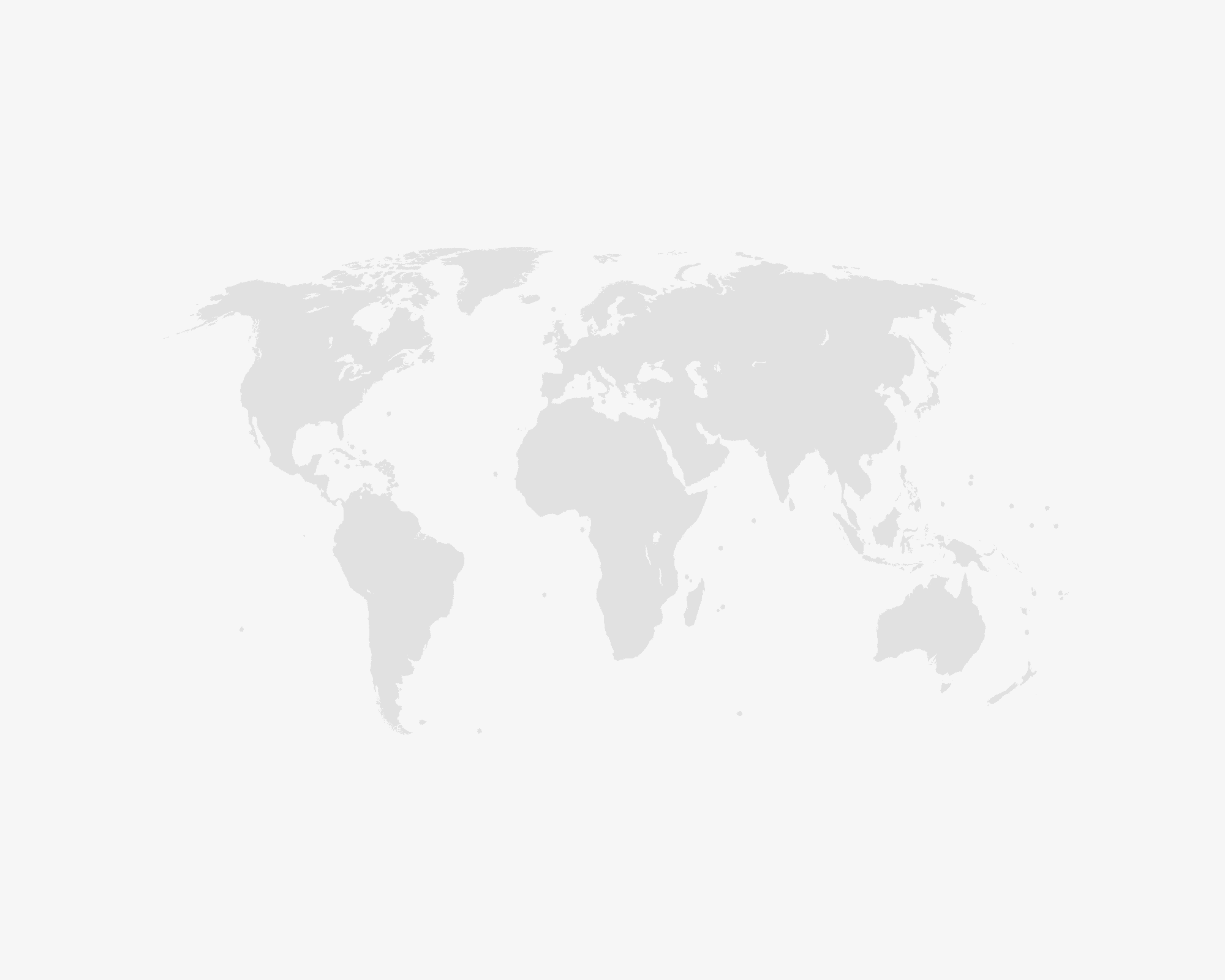 World map showing Jonathan Charles offices